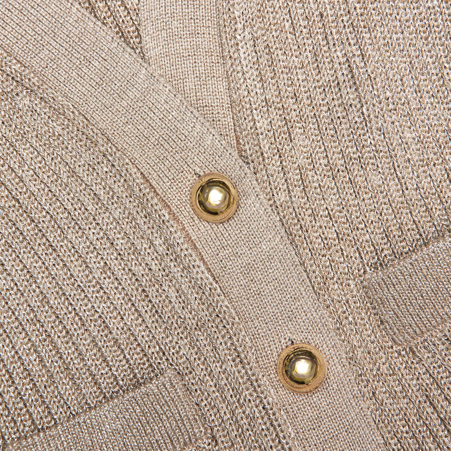 Gold Lurex Peplum Knit Mini Dress