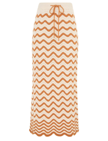 Junie Textured Knit Skirt