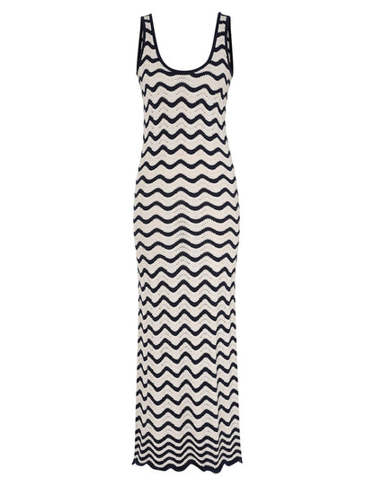 Junie Textured Knit Tank Dress