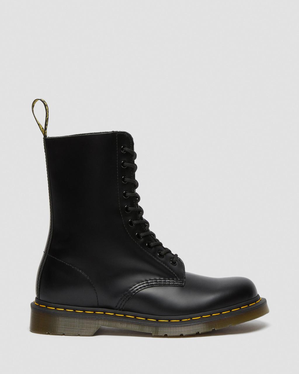 1490 Smooth Leather High Lace Up Boots