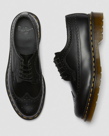 3989 Smooth Leather Brogue Shoes