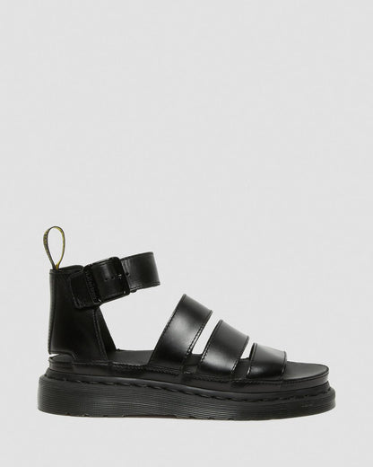 CLARISSA II LEATHER STRAP SANDALS