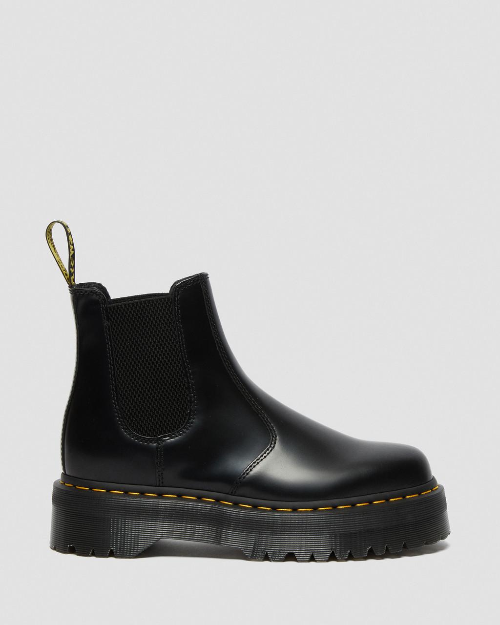 2976 Quad Smooth Leather Platform Chelsea Boots