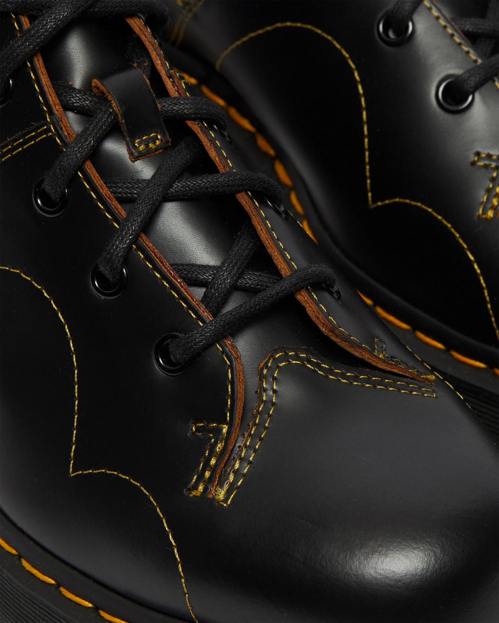 Church Quad Leather Platform Monkey Boots
