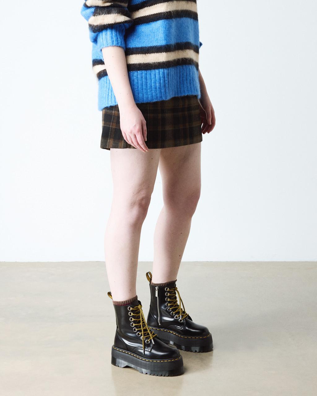Jadon Max Buttero Leather Platform Boots