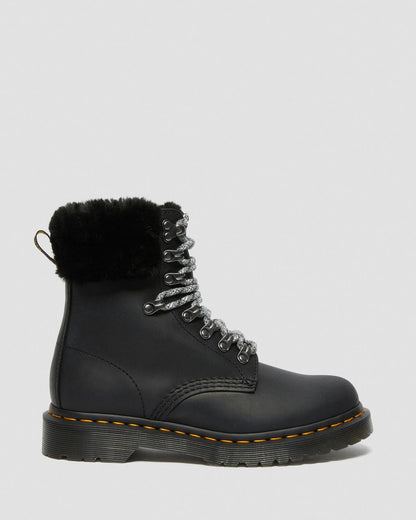 1460 Serena Collar Faux Fur Lined Ankle Boots