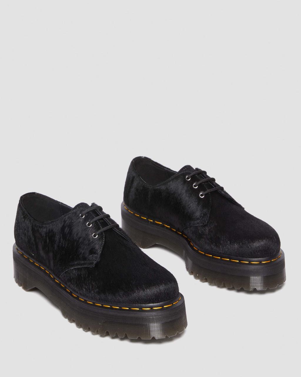 1461 Quad Hair-On Platform Shoes
