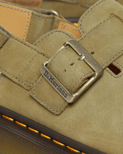Jorge II Tumbled Nubuck Leather Slingback Mules