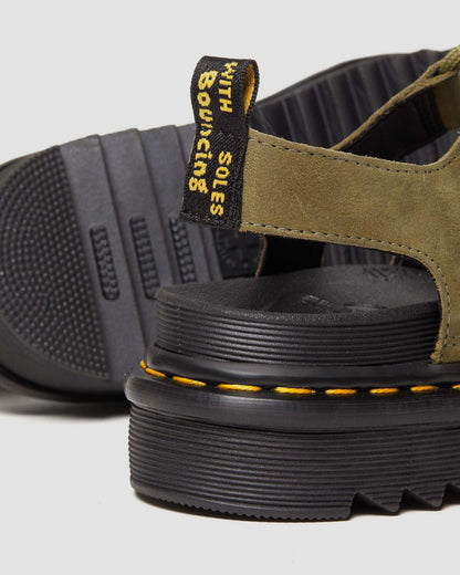 Nartilla Tumbled Nubuck Leather Gladiator Sandals