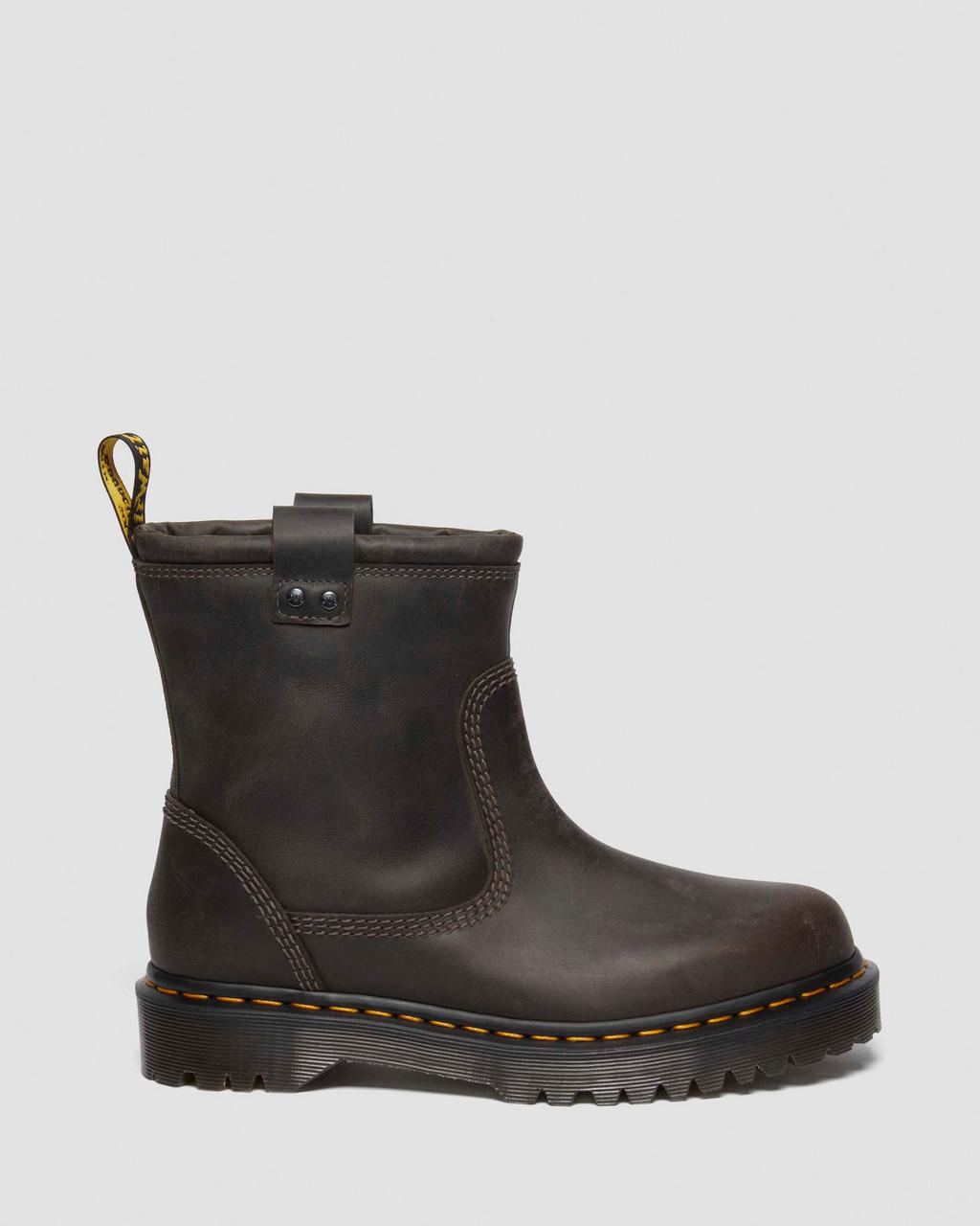 Anistone Lo Leather Biker Boots