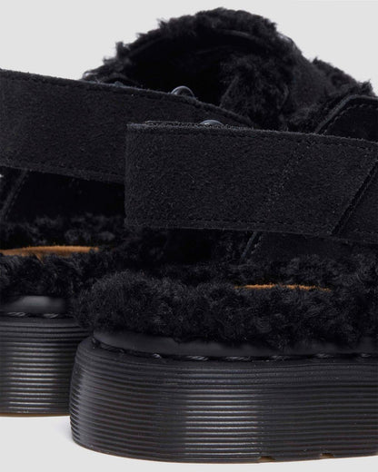 Jorge II Suede & Borg Mules