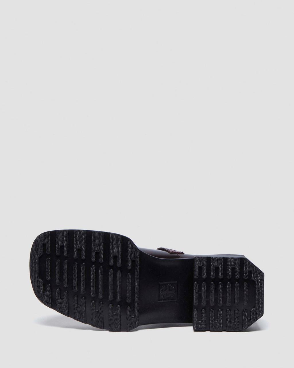 Maybole Square Toe Leather Mary Jane Shoes