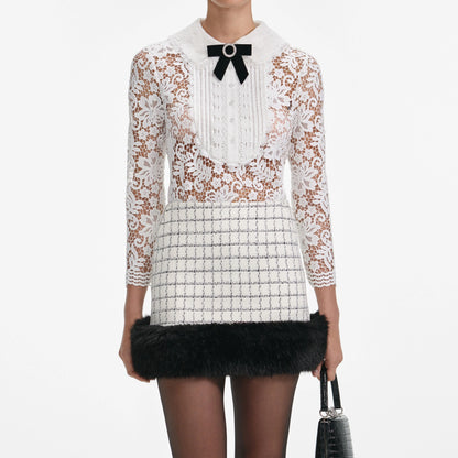 White Lace Blouse