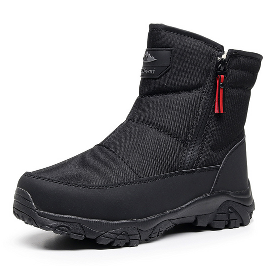 Men’s Waterproof Orthotic Winter Work Boots, Extreme Cold Protection, Non-Slip Durable Sole, All-Day Comfort Insulated Boots
