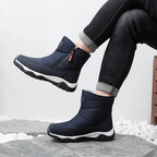 Men’s Waterproof Orthotic Winter Work Boots, Extreme Cold Protection, Non-Slip Durable Sole, All-Day Comfort Insulated Boots