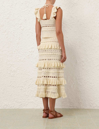 Waverly Crochet Halter Tank