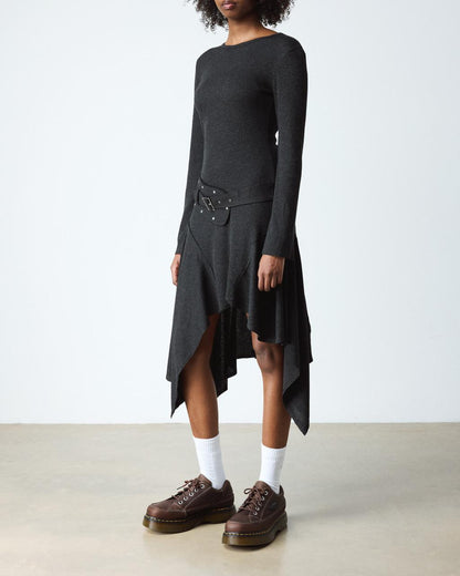 Buzz 5-Eye Grizzly Leather Shoes