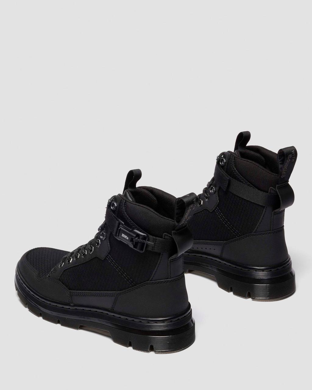 COMBS TECH MK.02 LEATHER & CANVAS UTILITY BOOTS