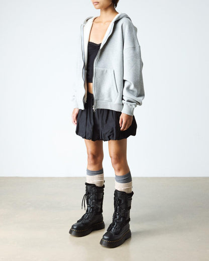 Buzz Lace Up Faux Fur Lined Milled Nappa Leather Boots