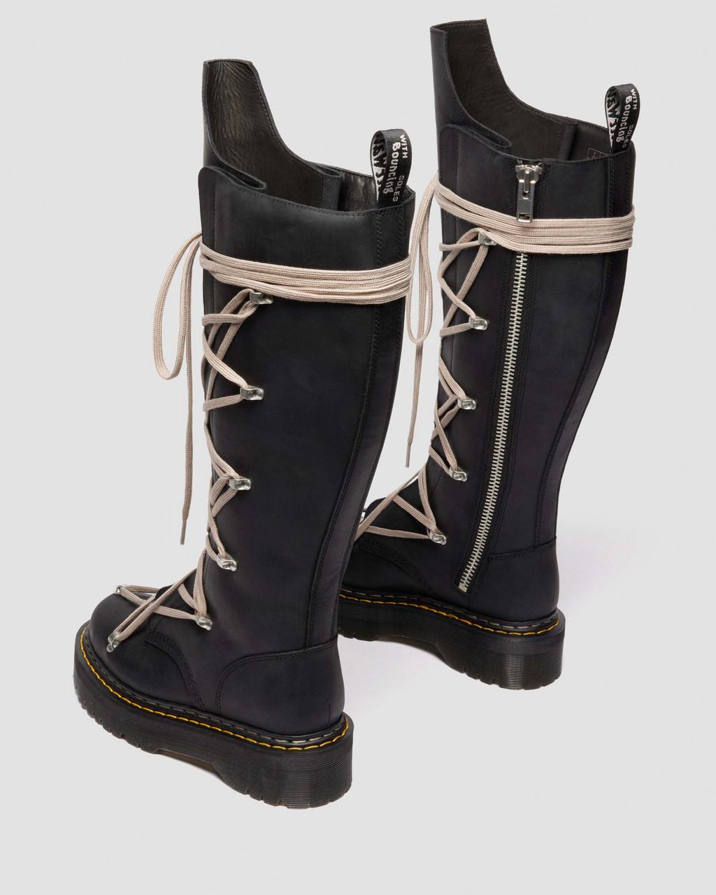 1B60 Rick Owens Pentalace Boots