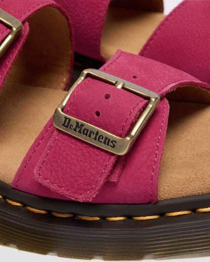 Josef Nubuck Leather Slide Sandals