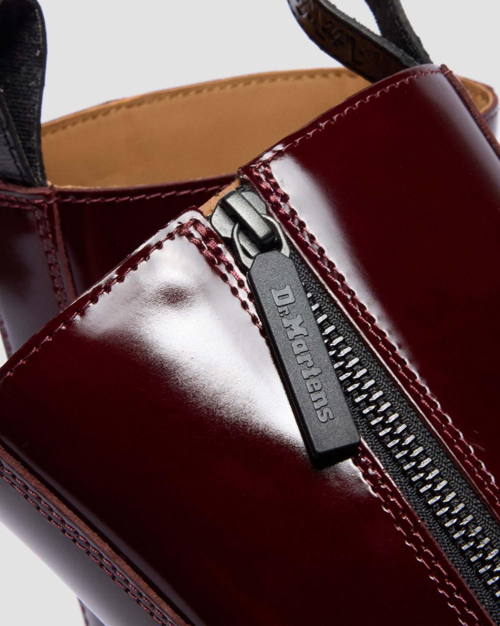 Rejena Laquered Leather Boots