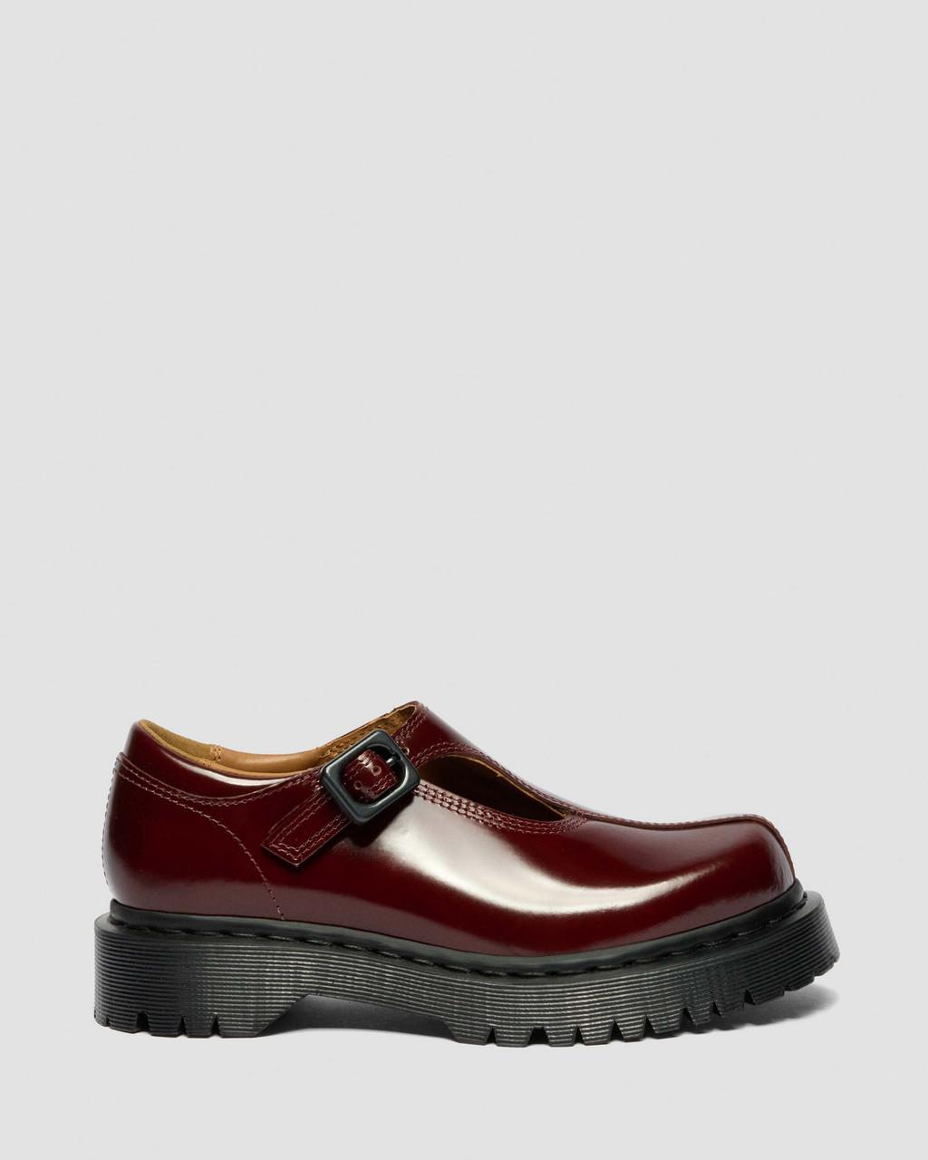Rejena Mary Jane Laquered Leather Shoes
