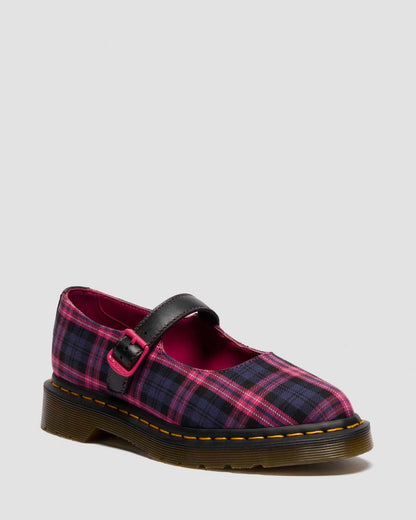 ELPHIE MARY JANE TARTAN SHOES