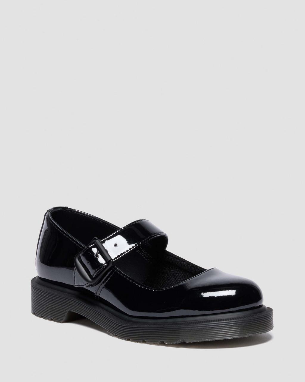 Mariel II Patent Leather Buckle Strap Shoes