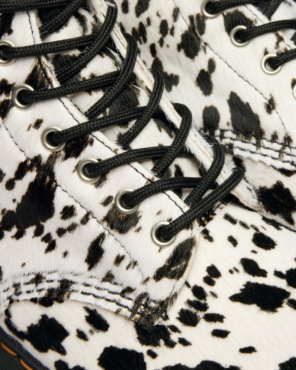 1460 Bex Dalmatian Hair On Leather Boots