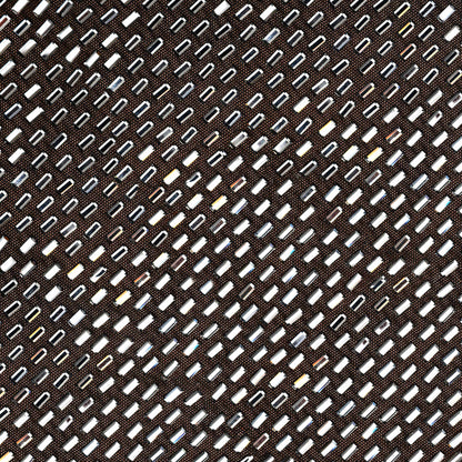 Gunmetal Rhinestone Mesh Midi Dress