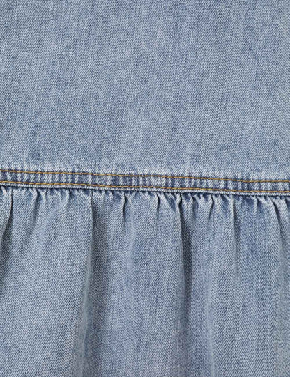 Denim Smock Dress