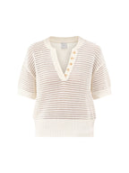Callie Knit Top White