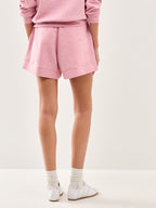 Atrium High Rise Sweat Shorts Pink