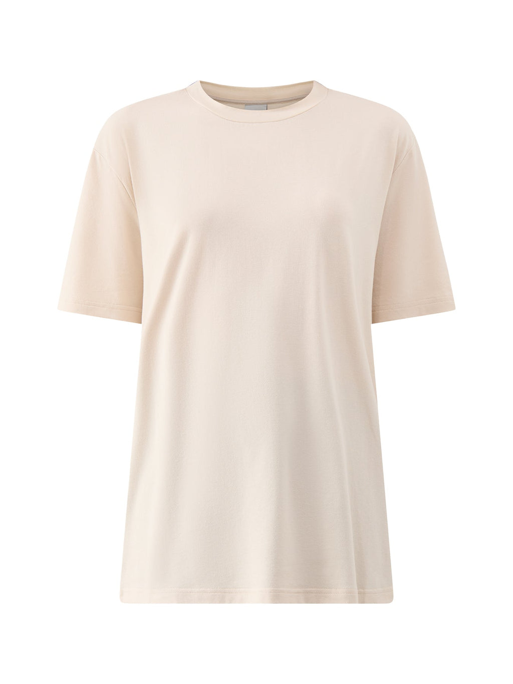 Leighton Boyfriend Tee Beige