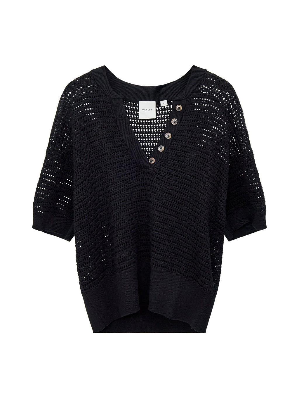 Callie Knit Top Black