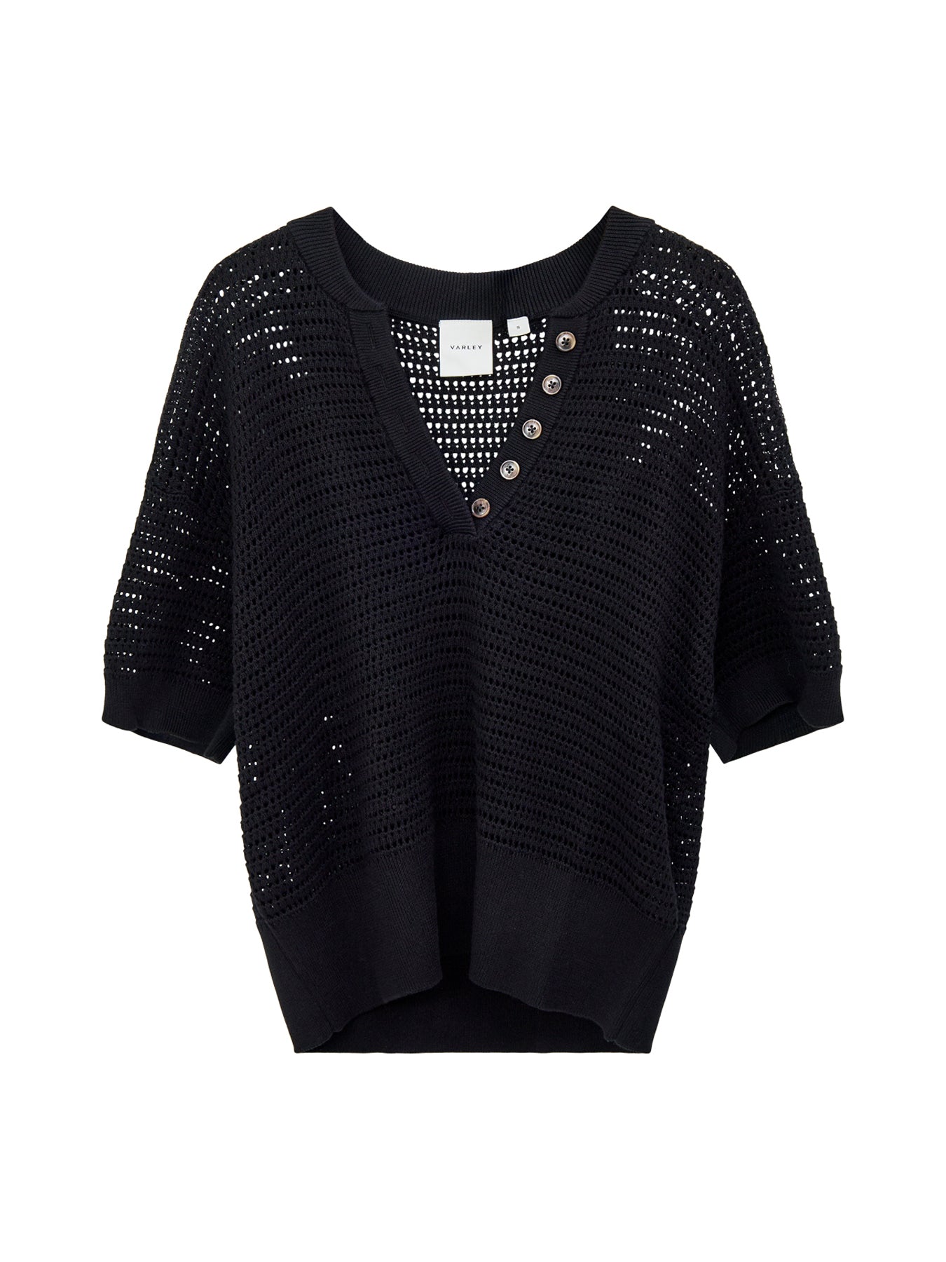 Callie Knit Top Black
