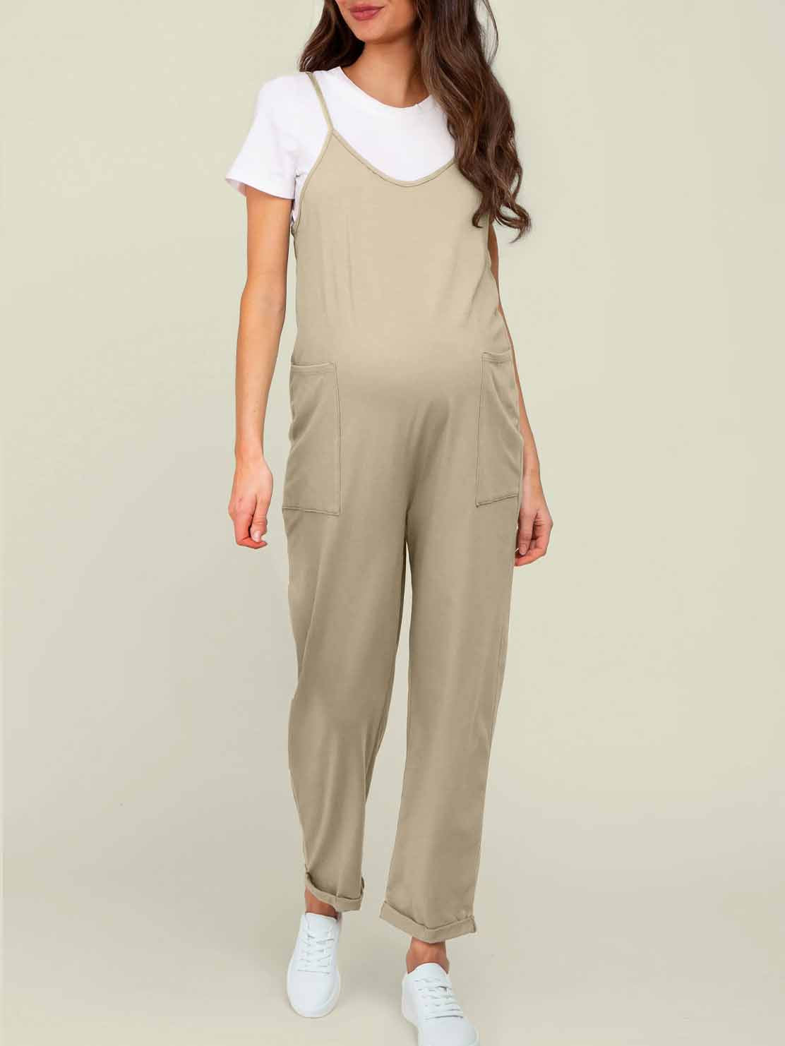 Oversized Jumpsuit - Maternity & Postpartum---Click to buy and get an additional 50% off