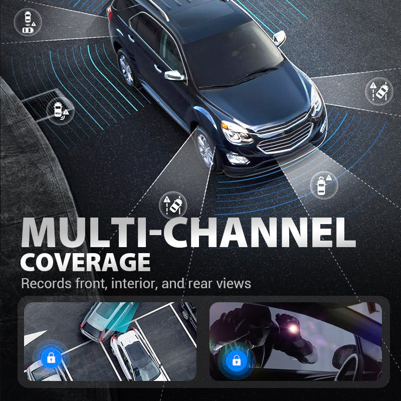🚗 50% OFF NOW! 📹 4-Channel 360° Dash Cam – Full Coverage Recording, Night Vision & Parking Monitor 🛡️