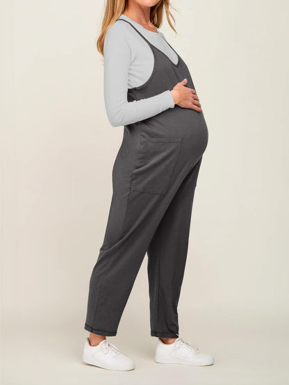 Oversized Jumpsuit - Maternity & Postpartum---Click to buy and get an additional 50% off
