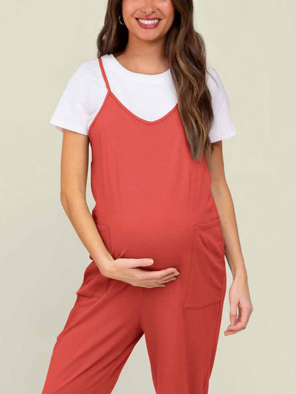 Oversized Jumpsuit - Maternity & Postpartum---Click to buy and get an additional 50% off