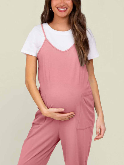 Oversized Jumpsuit - Maternity & Postpartum---Click to buy and get an additional 50% off