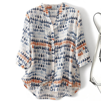AMERA LINEN BLOUSE